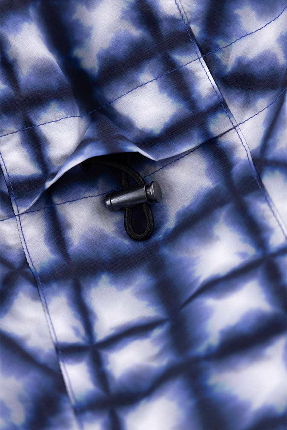 Tiedye Check Parka