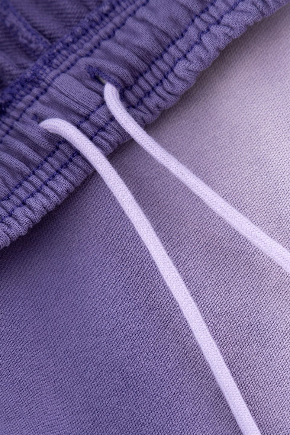 Faded Embroidery Sweat Pants