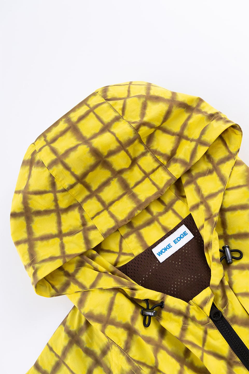 Tiedye Check Parka