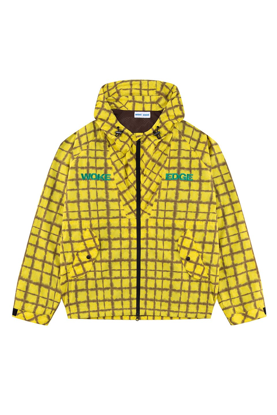 Tiedye Check Parka