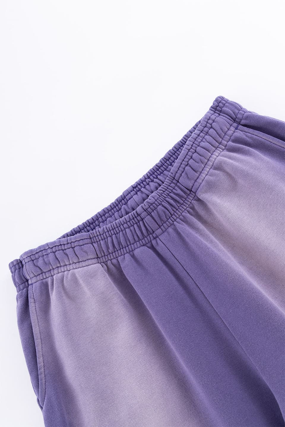 Faded Embroidery Sweat Pants