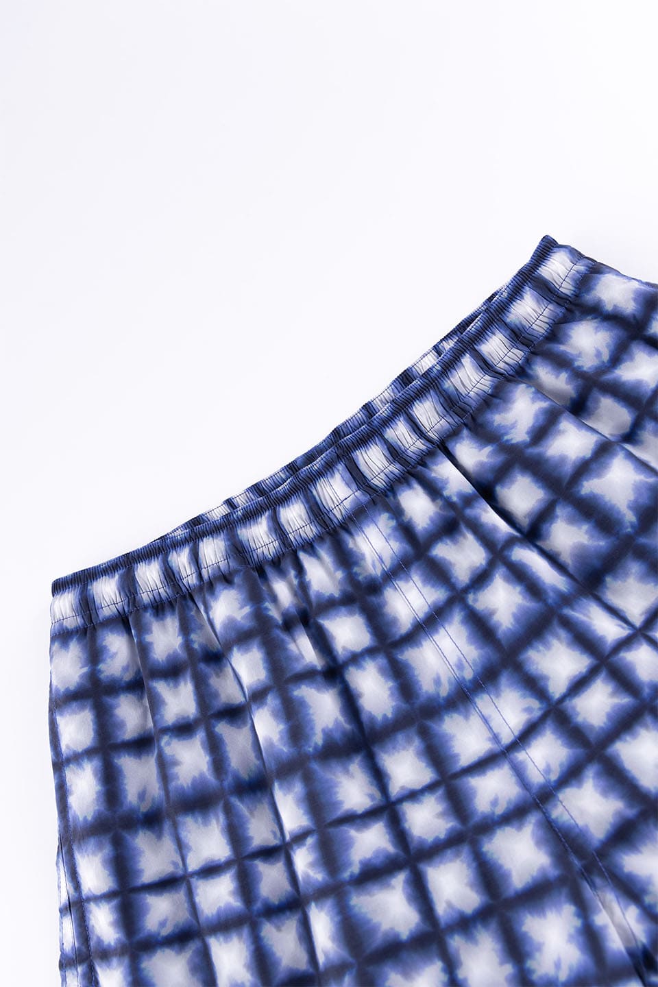 Tyedie Check Shorts