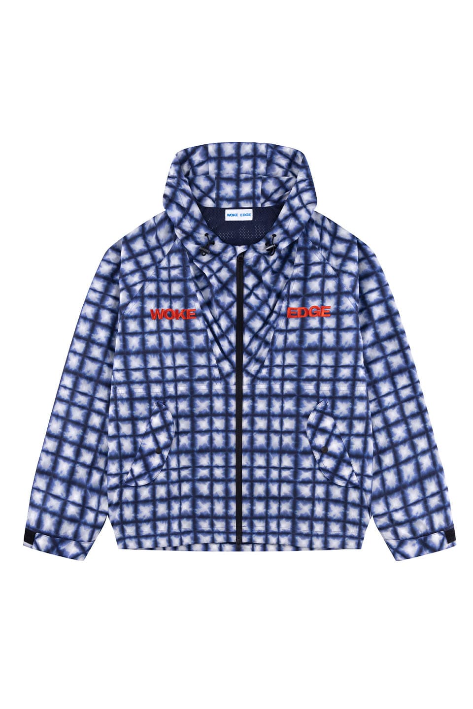 Tiedye Check Parka