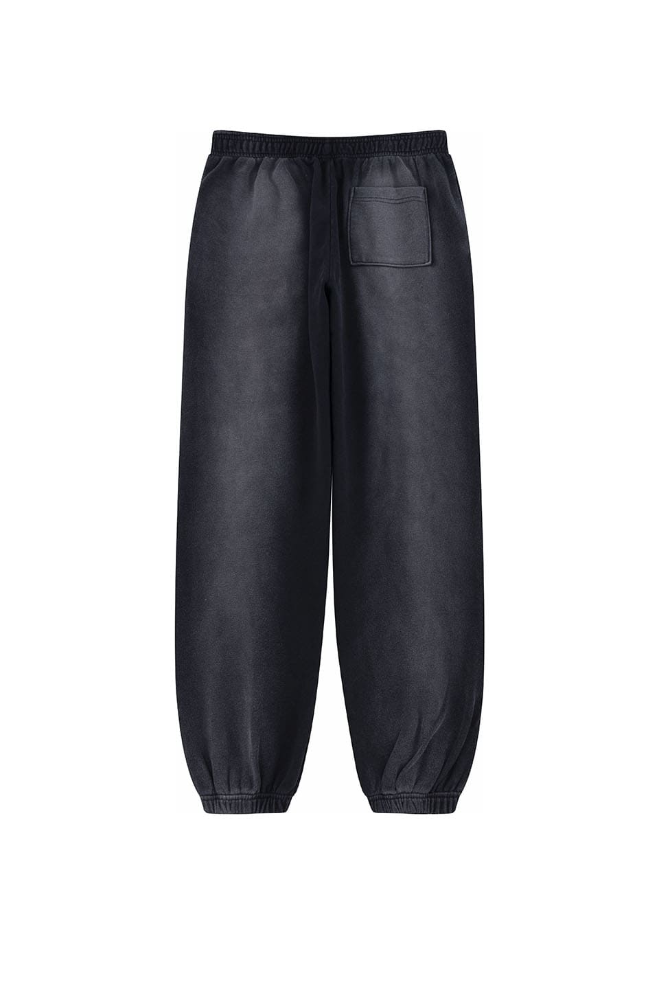 Faded Embroidery Sweat Pants