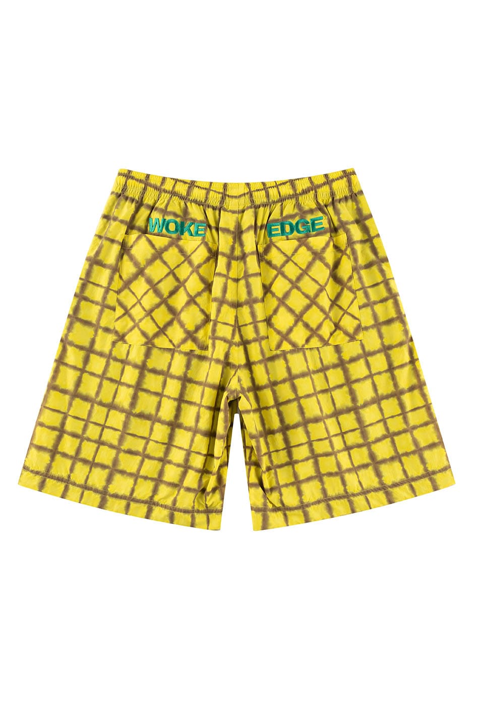 Tyedie Check Shorts