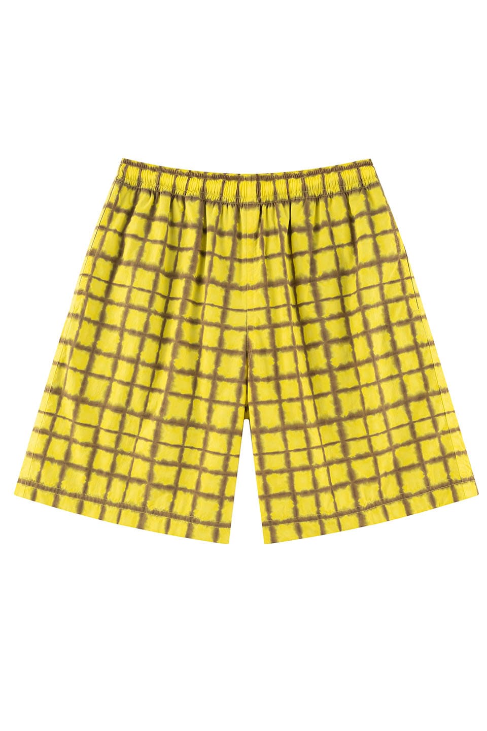 Tyedie Check Shorts