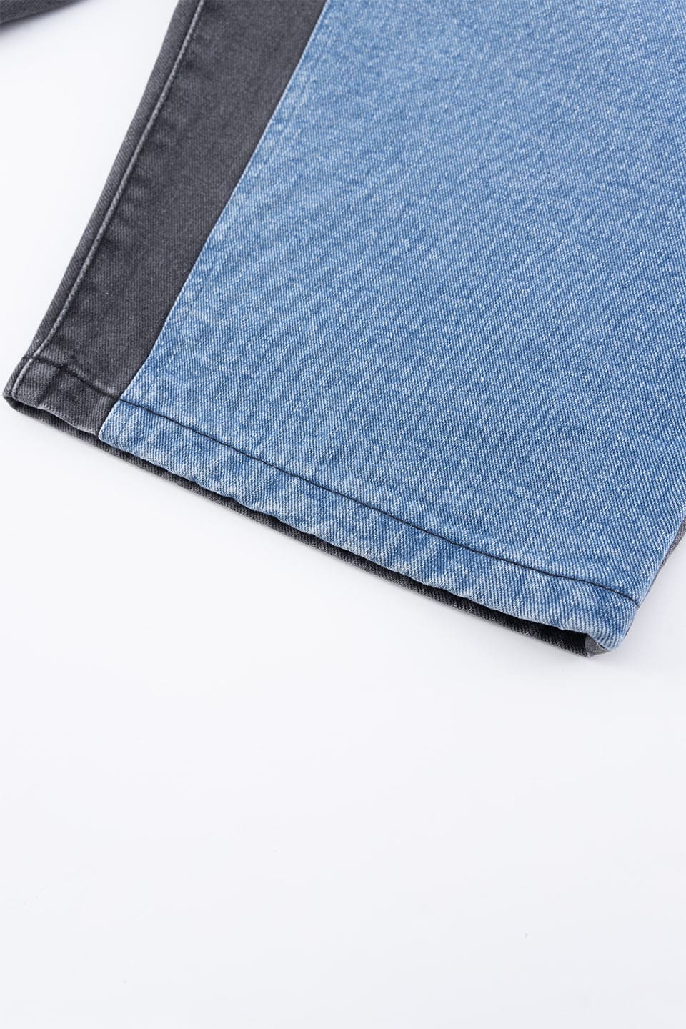 Bicolor Double Knee Shorts