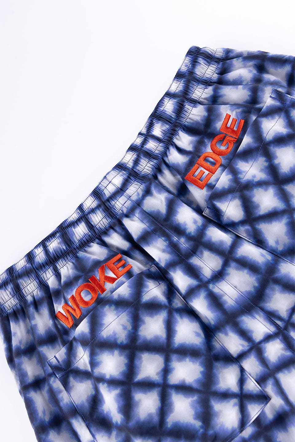 Tyedie Check Shorts