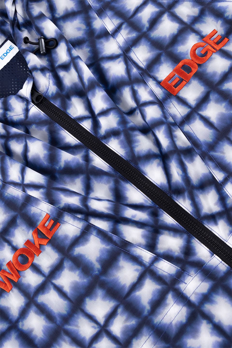 Tiedye Check Parka