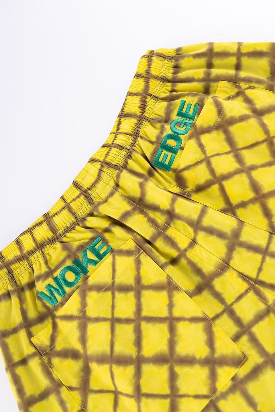 Tyedie Check Shorts