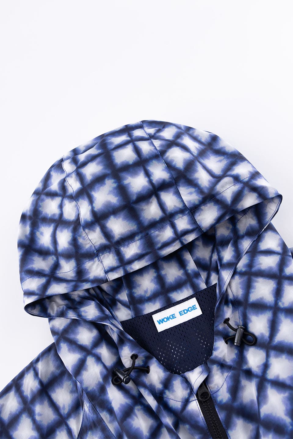 Tiedye Check Parka