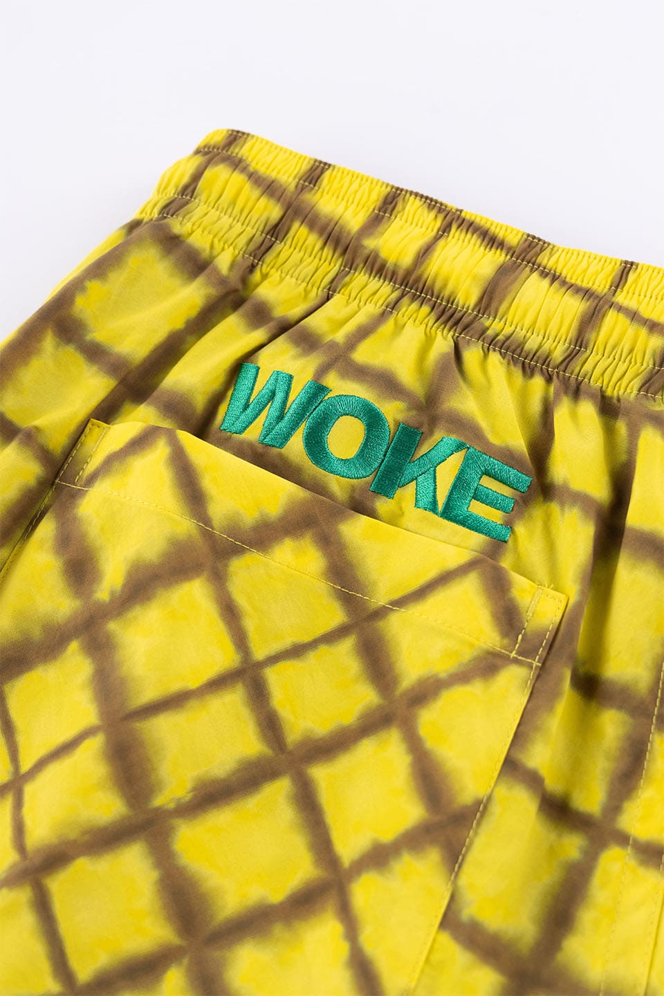 Tyedie Check Shorts