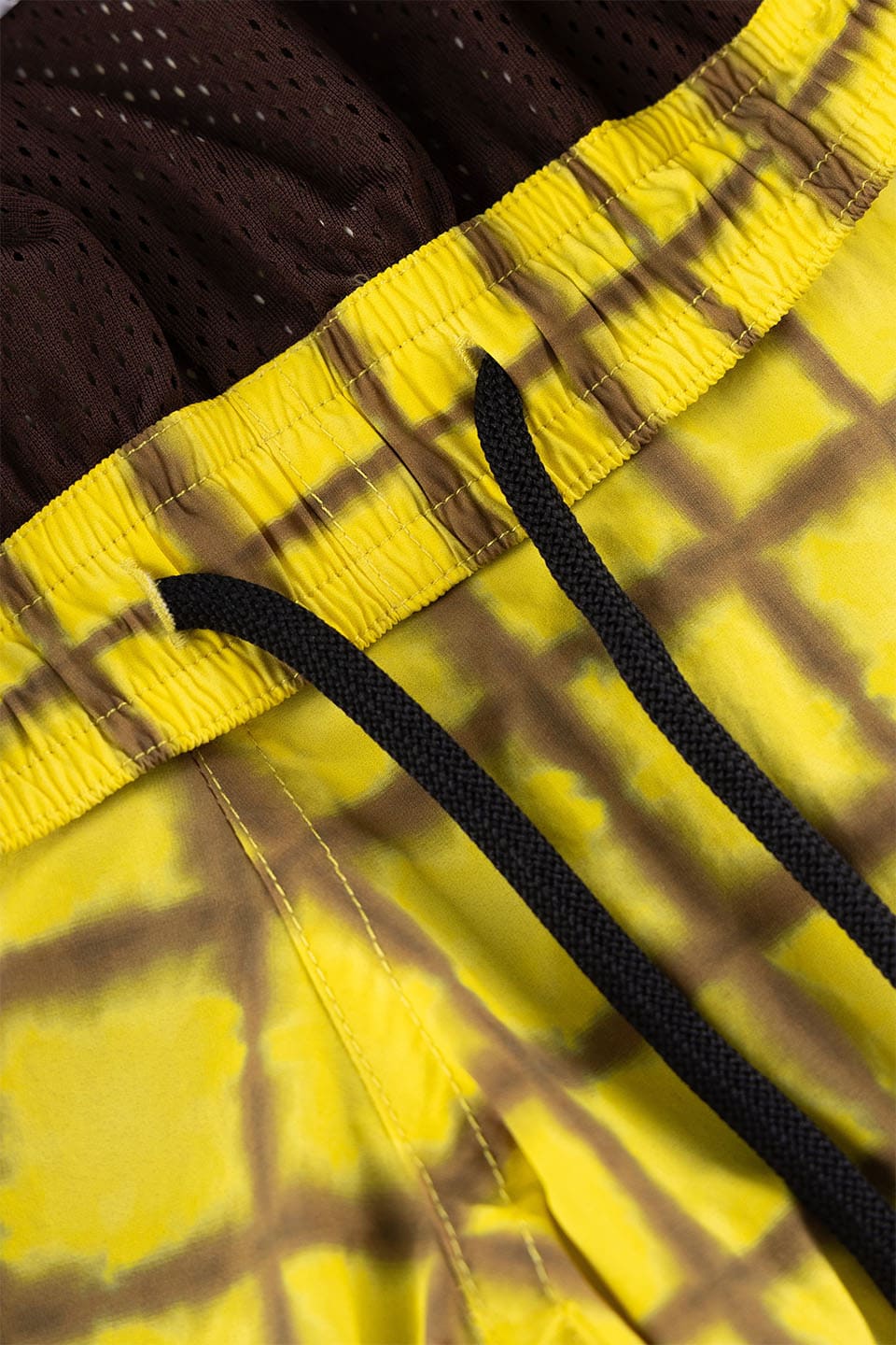 Tyedie Check Shorts