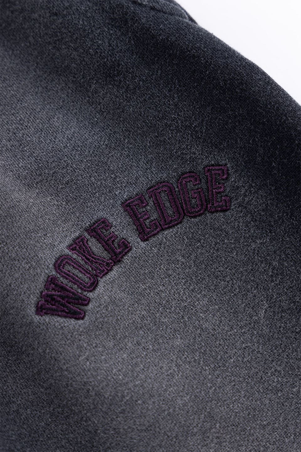 Faded Embroidery Sweat Pants
