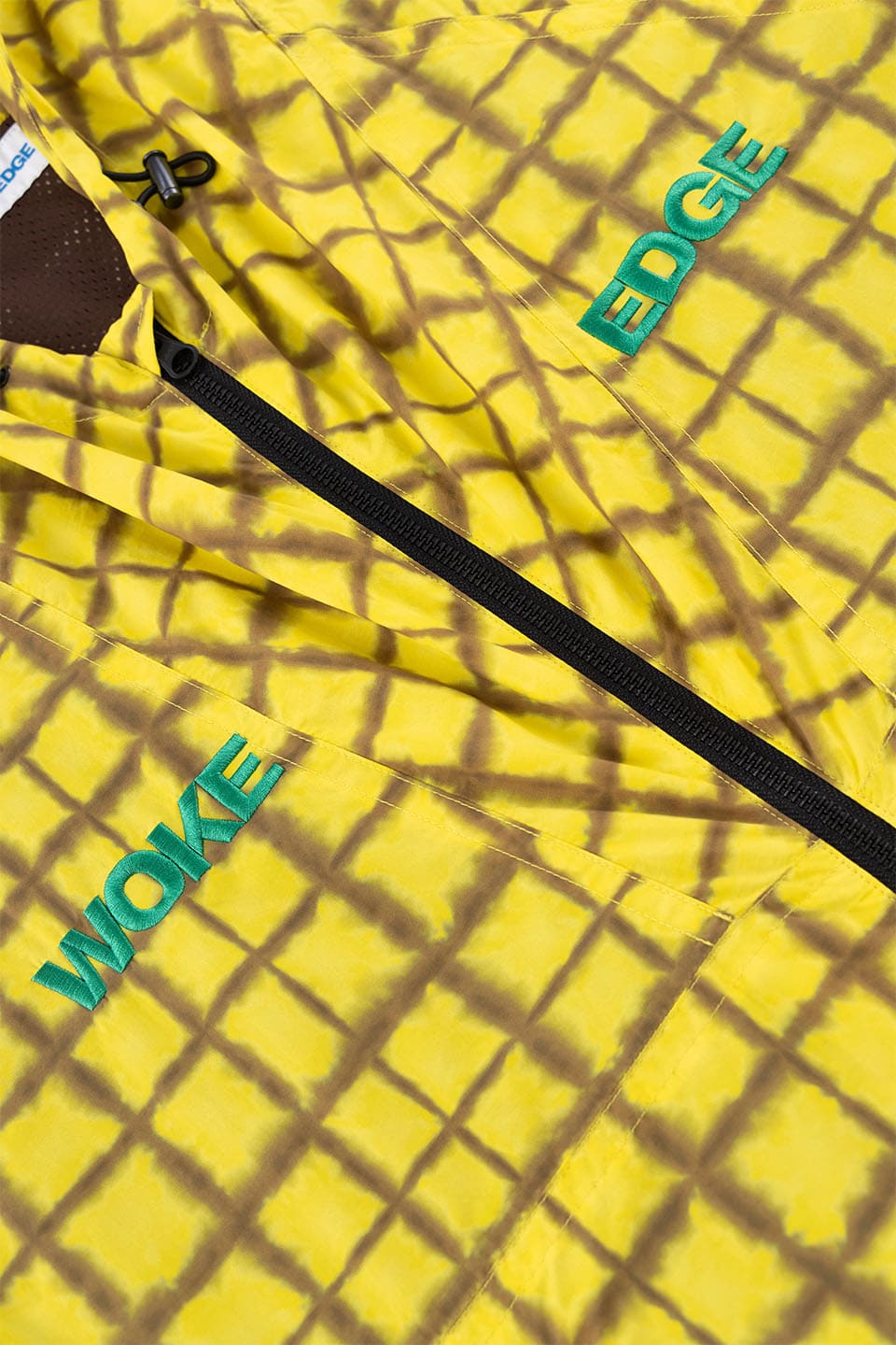 Tiedye Check Parka