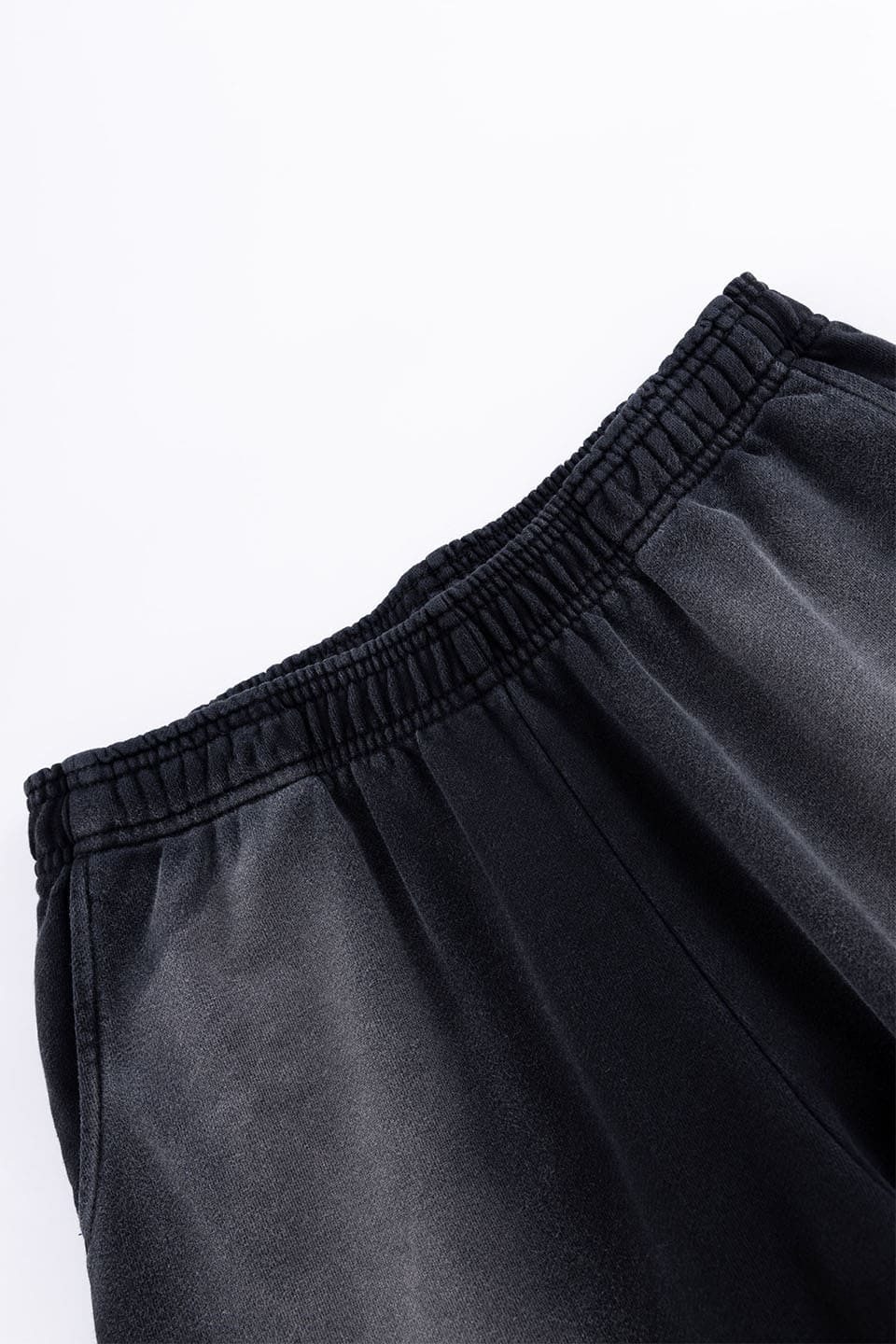 Faded Embroidery Sweat Pants