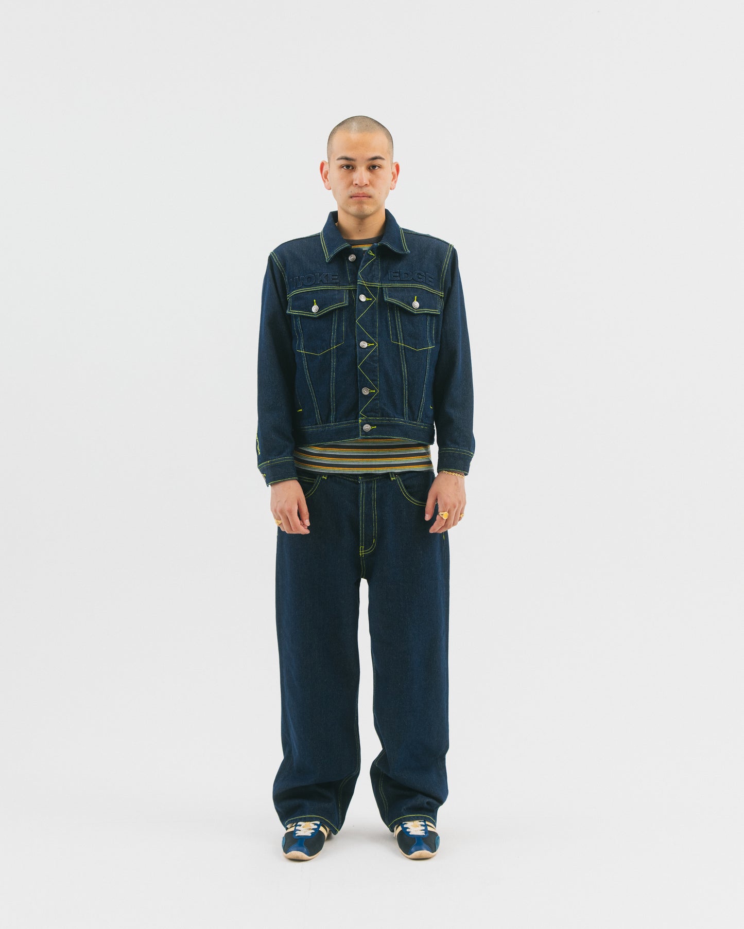 Candy Weave Baggy Denim