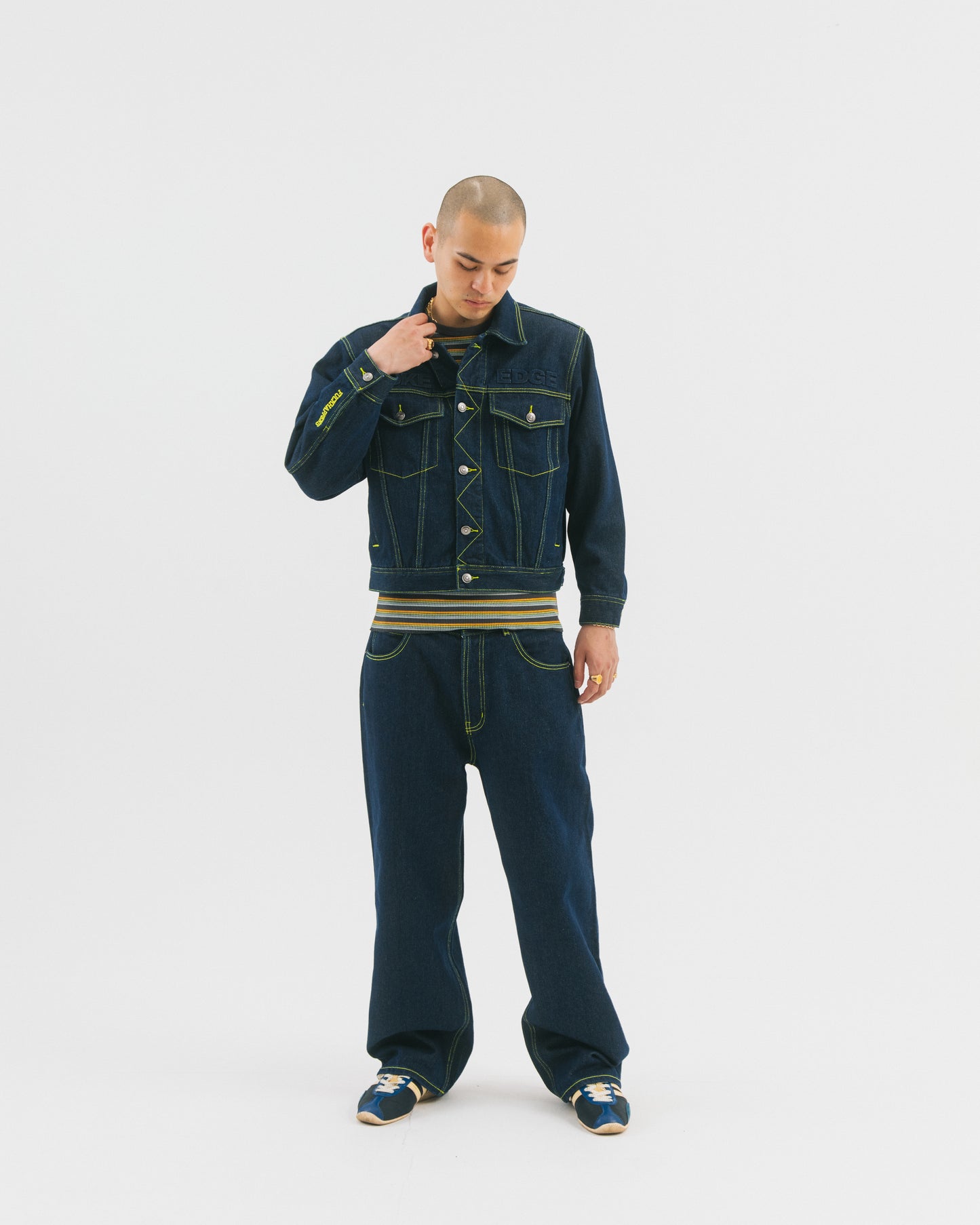 Candy Weave Baggy Denim