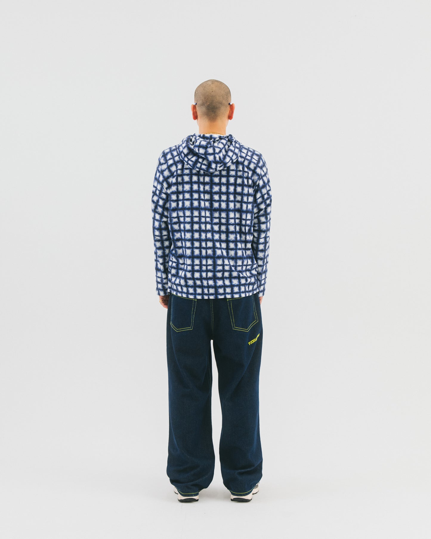 Tiedye Check Parka