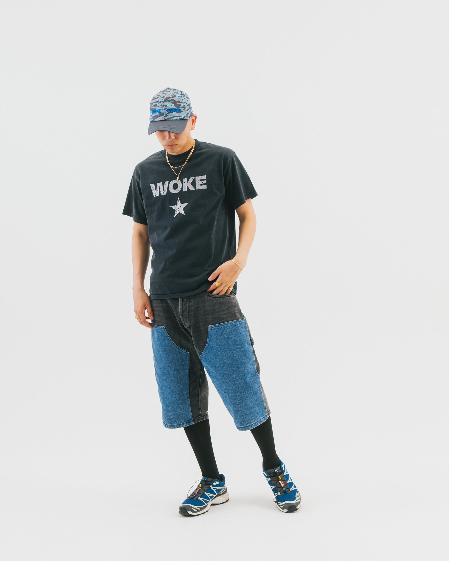Lizard Camo Logo Cap