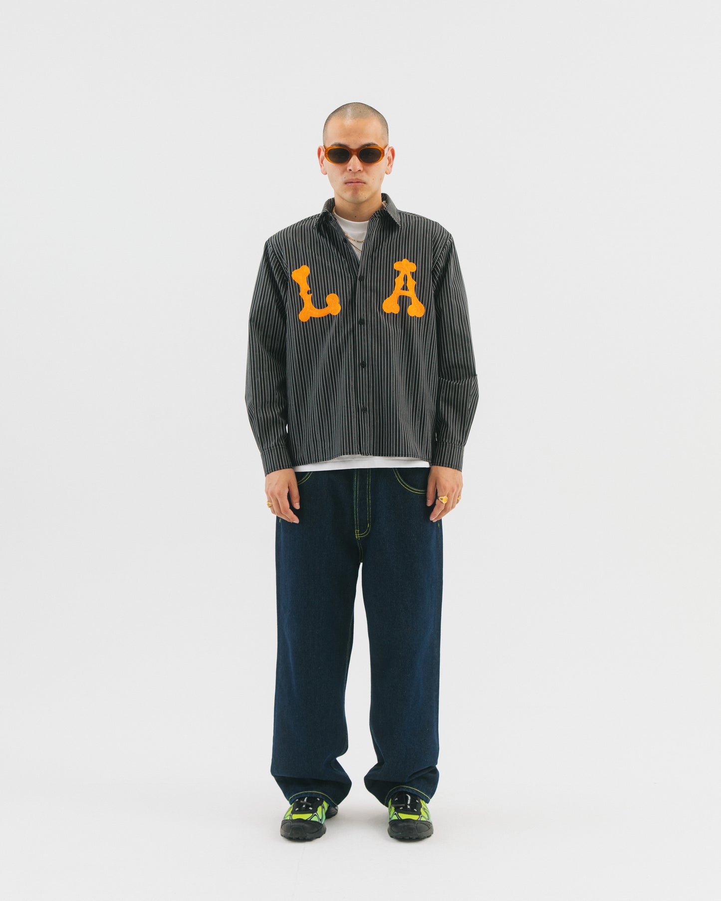 LA Glit Stripe Shirt