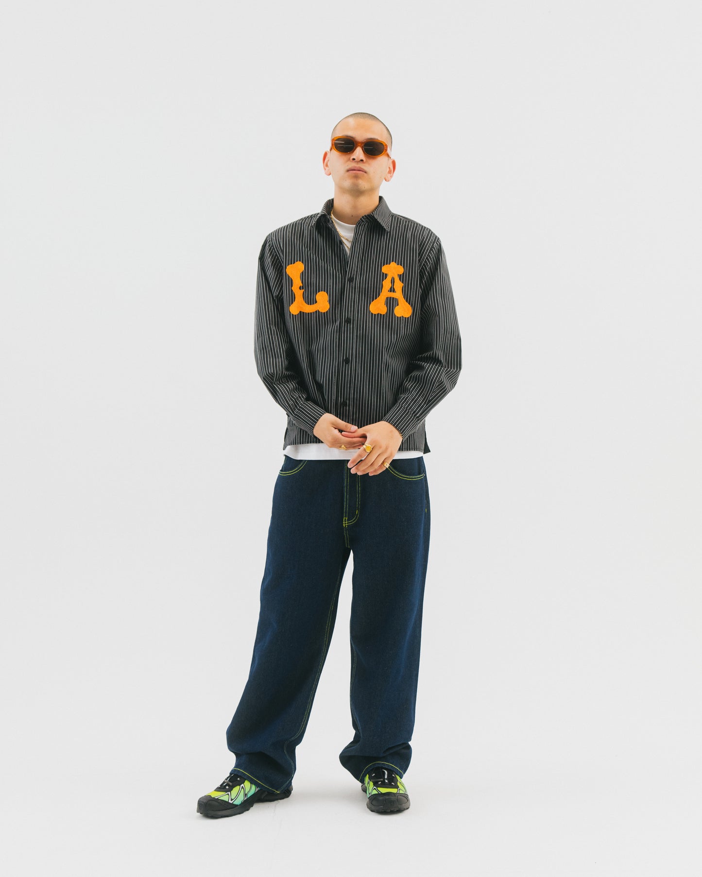 LA Glit Stripe Shirt
