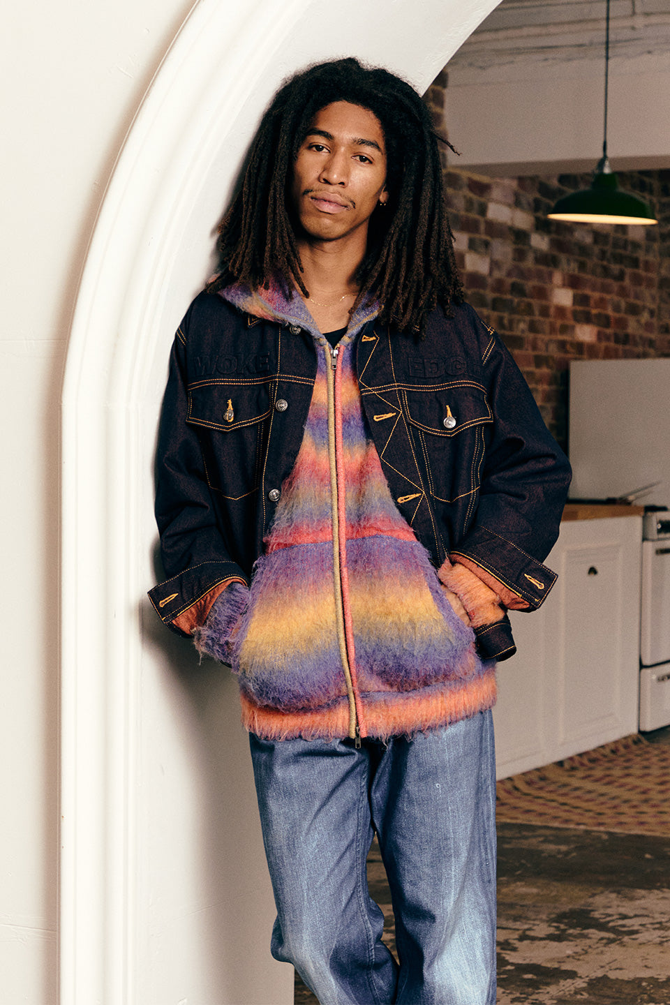 Candy Weave Denim Jacket