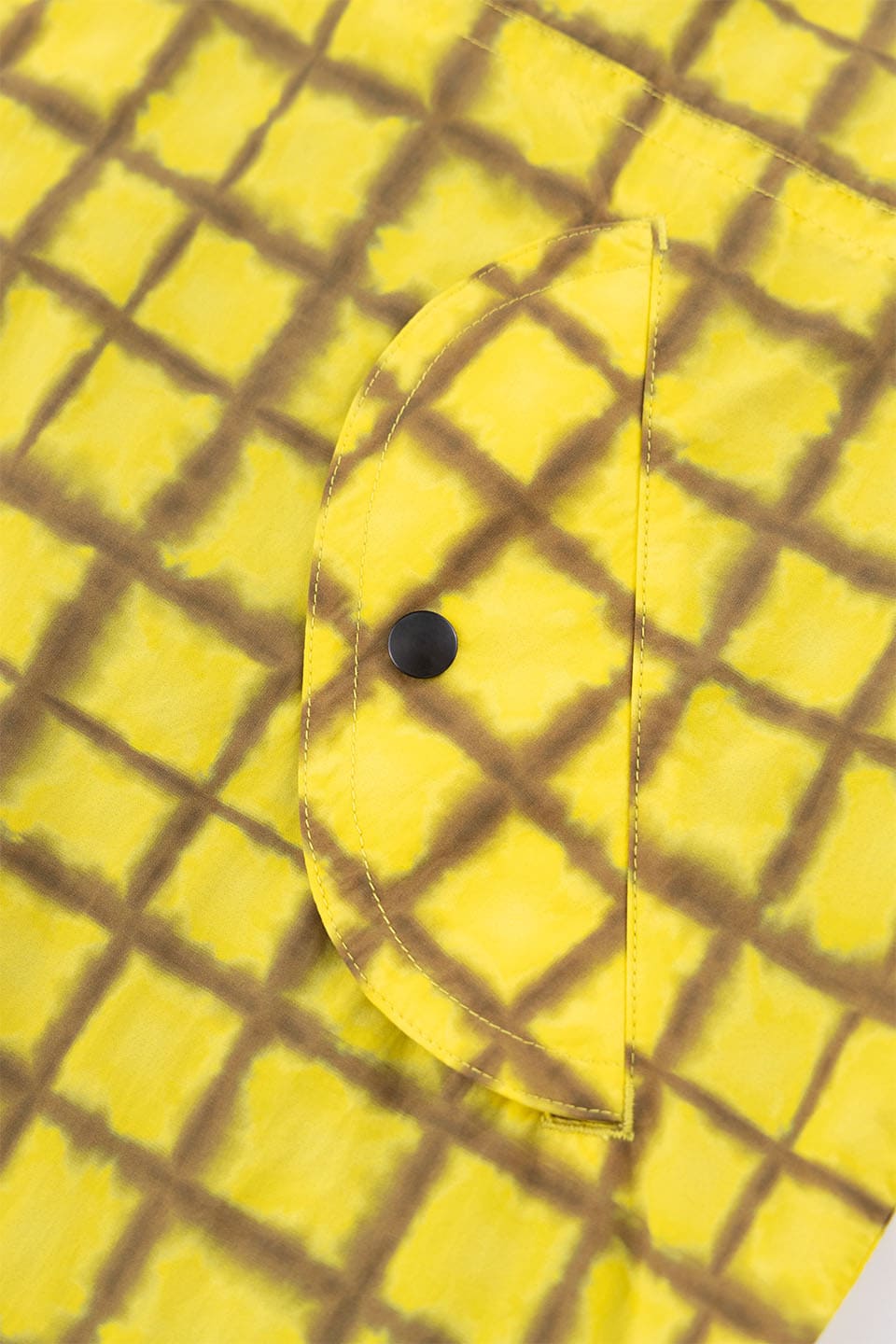 Tiedye Check Parka