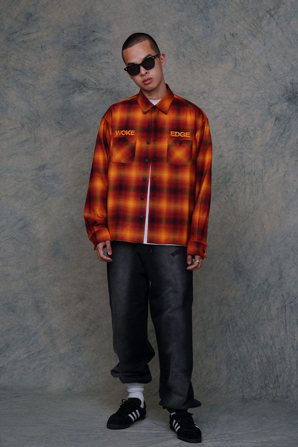 Ombre Shadow Check Shirt 