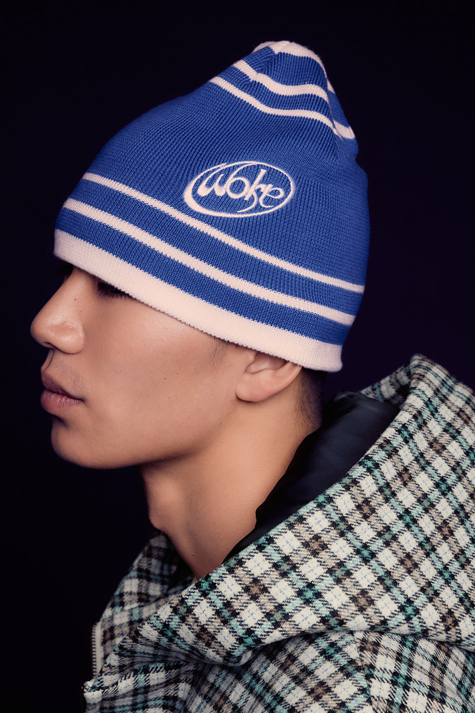 Wave Logo Boader Beanie