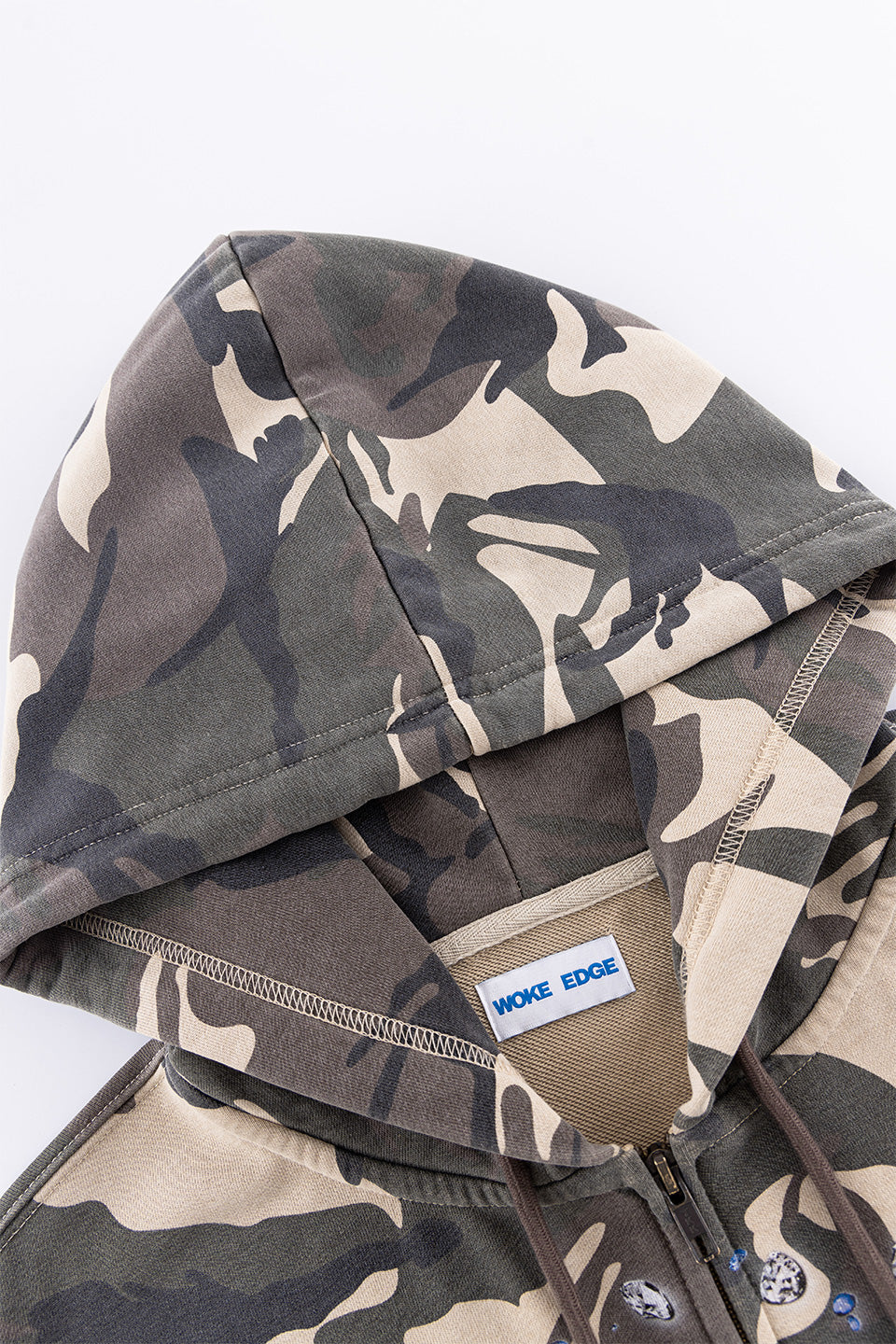 Diamond Logo Zip Hoodie