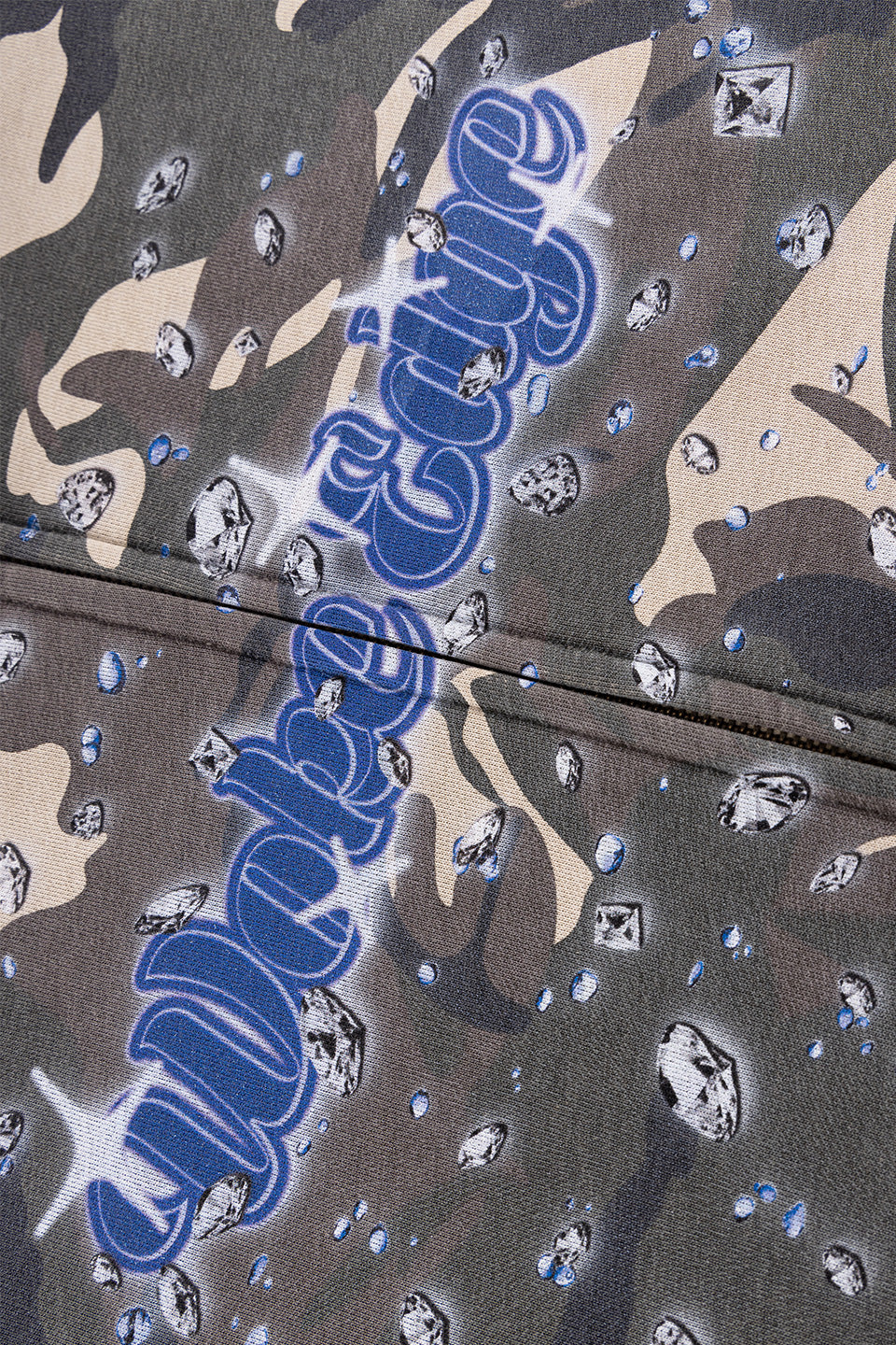 Diamond Logo Zip Hoodie