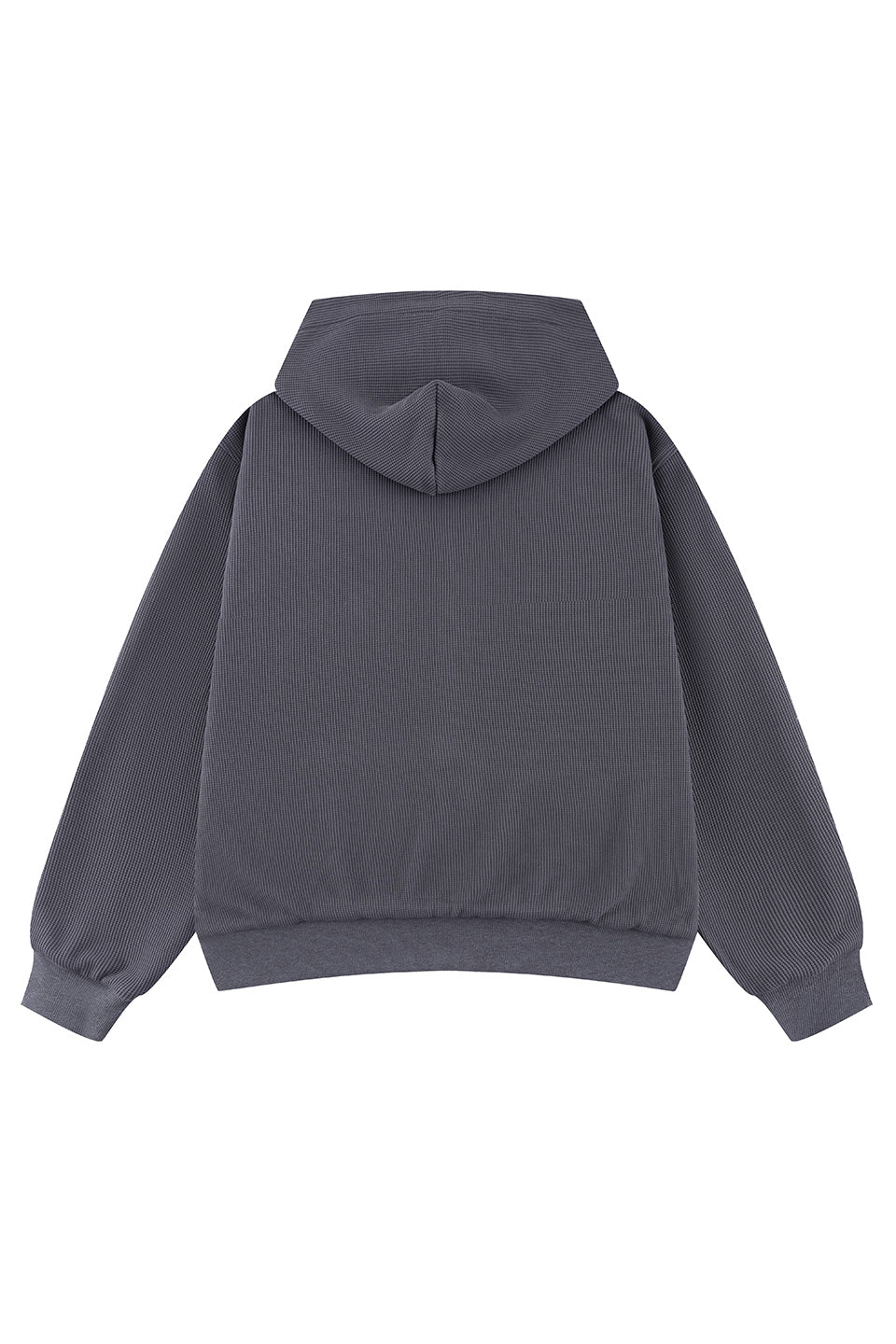 Double Face Glit Zip Hoodie