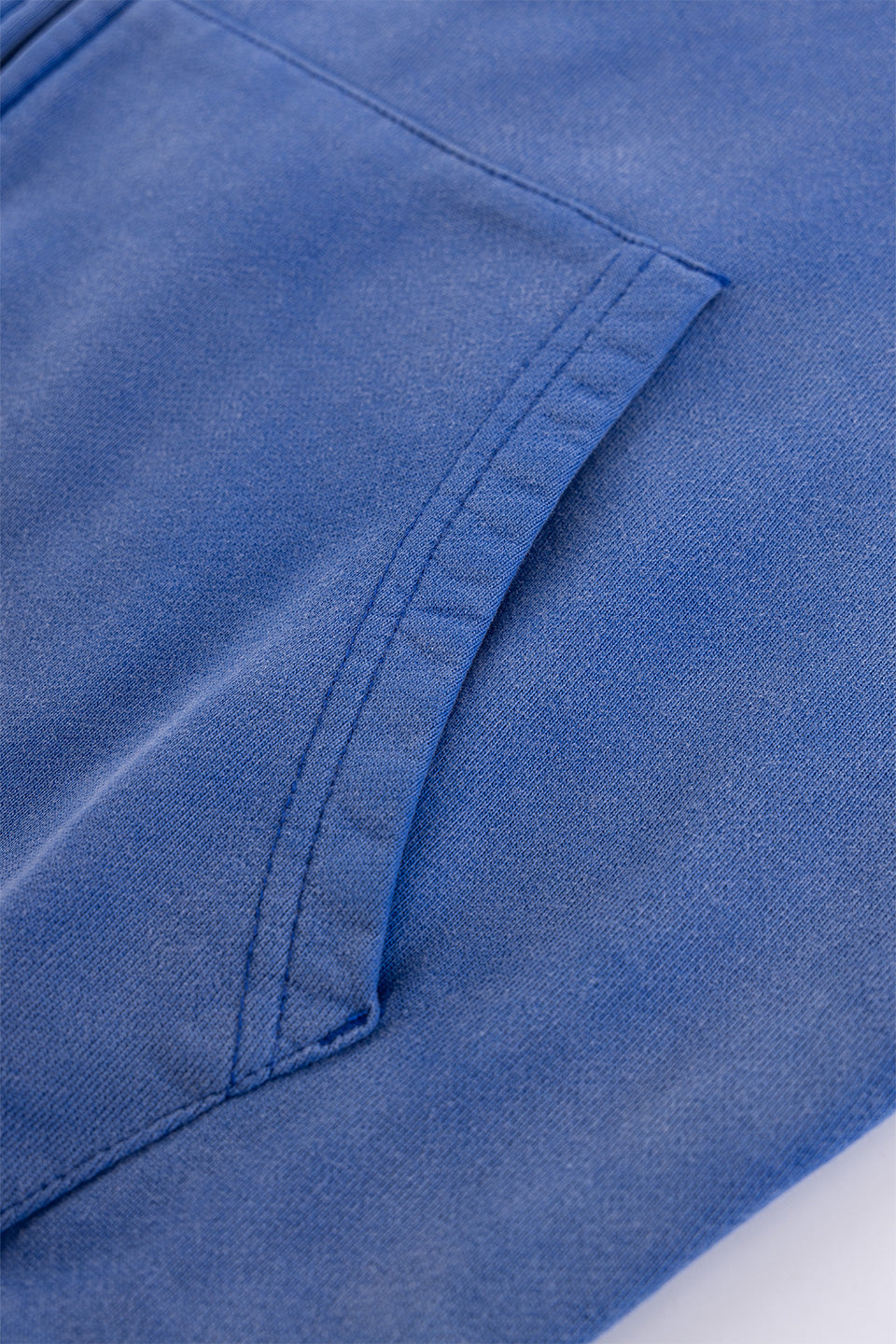 Faded Embroidery Zip Up Hoodie