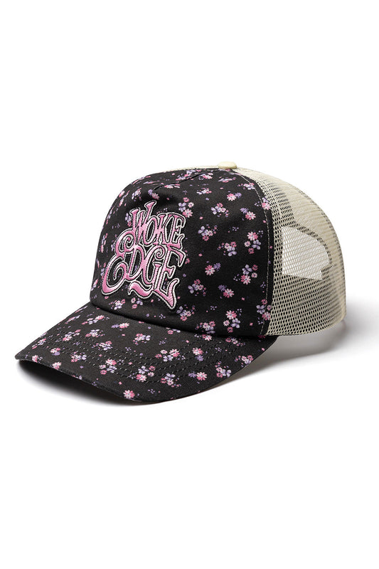 Flower Mesh Cap