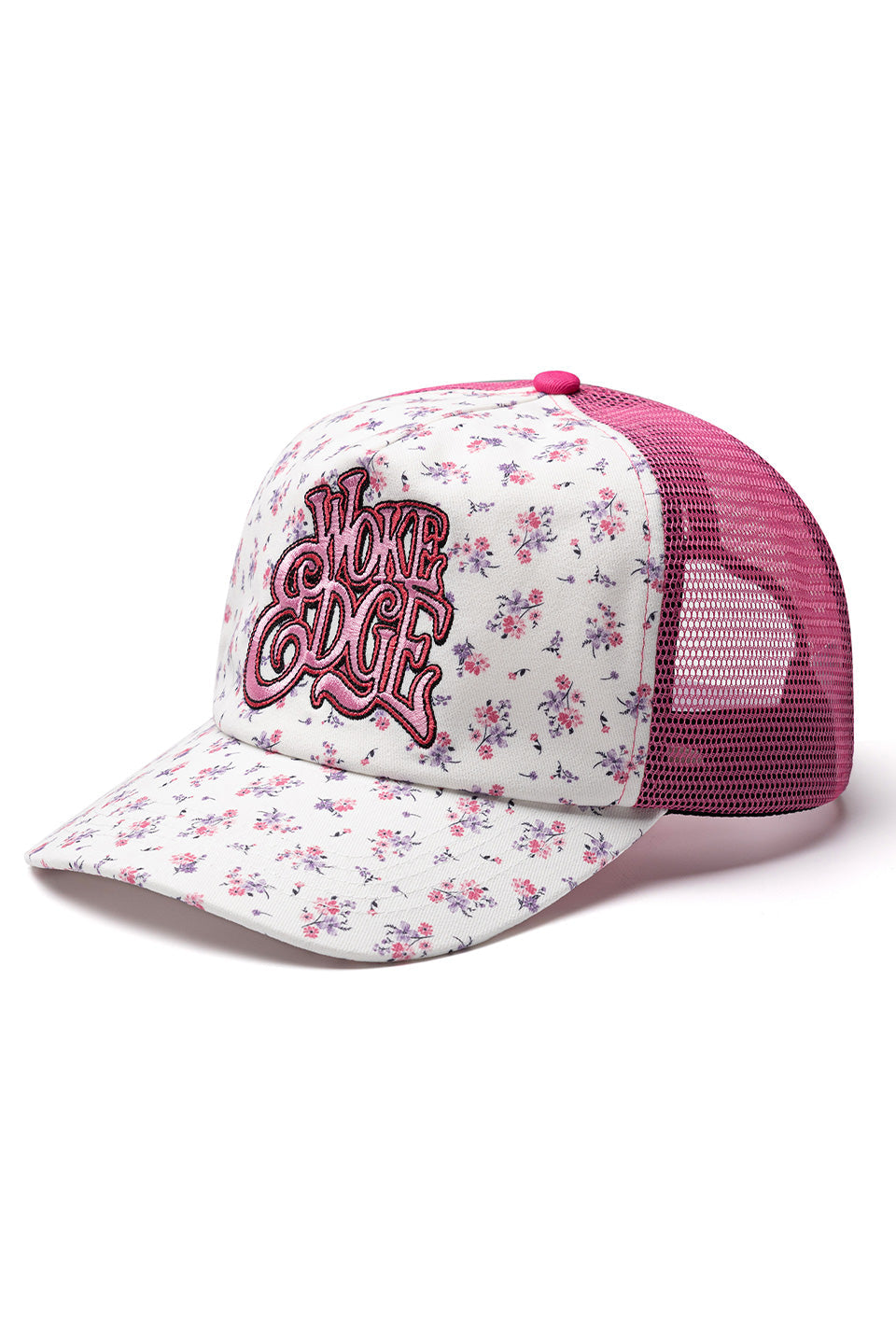 WOKE EDGE キャップ 赤 WOKE EDGE / ウォークエッジ Fuck Happens Mesh Cap（キャップ