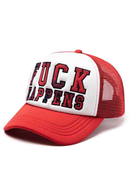 Fuck Happens Mesh Cap