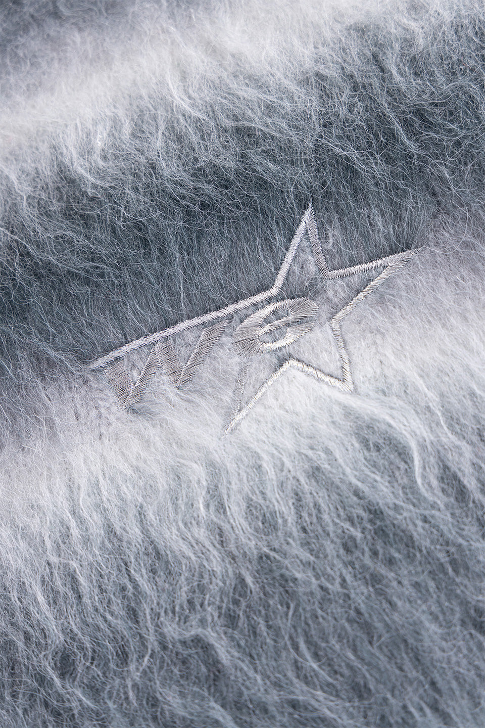 Gradation Mohair Zip Knit｜WOKE EDGE｜フーディー