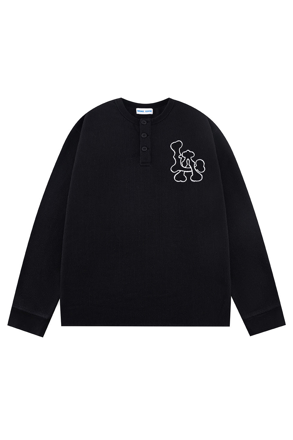 La Henly Neck Knit Long Sleeve