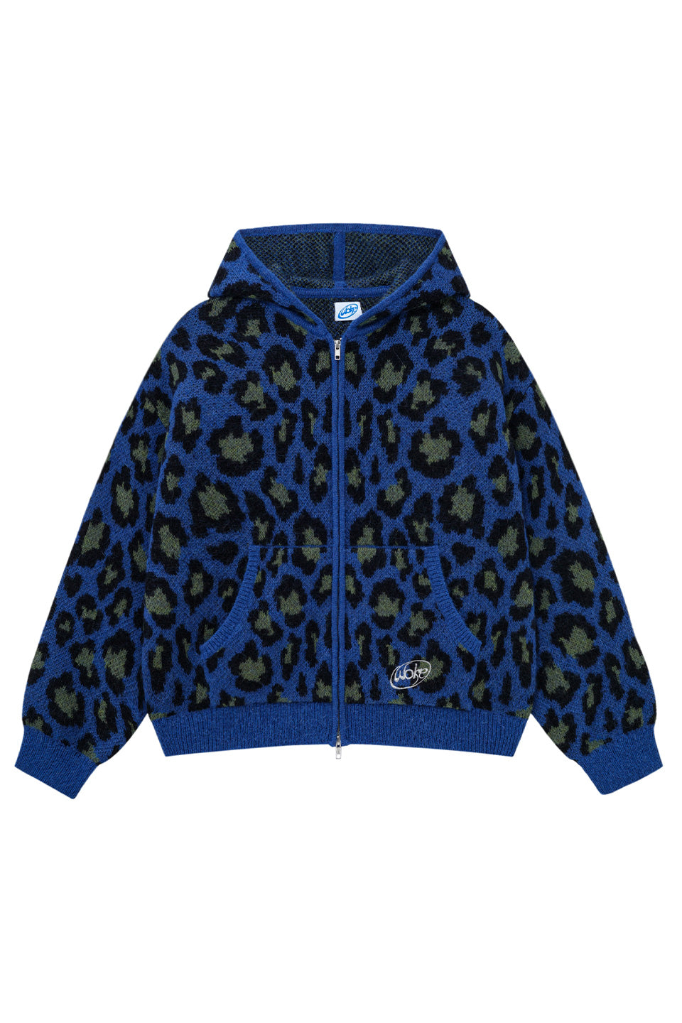 Leoparad Mohair Zip Knit