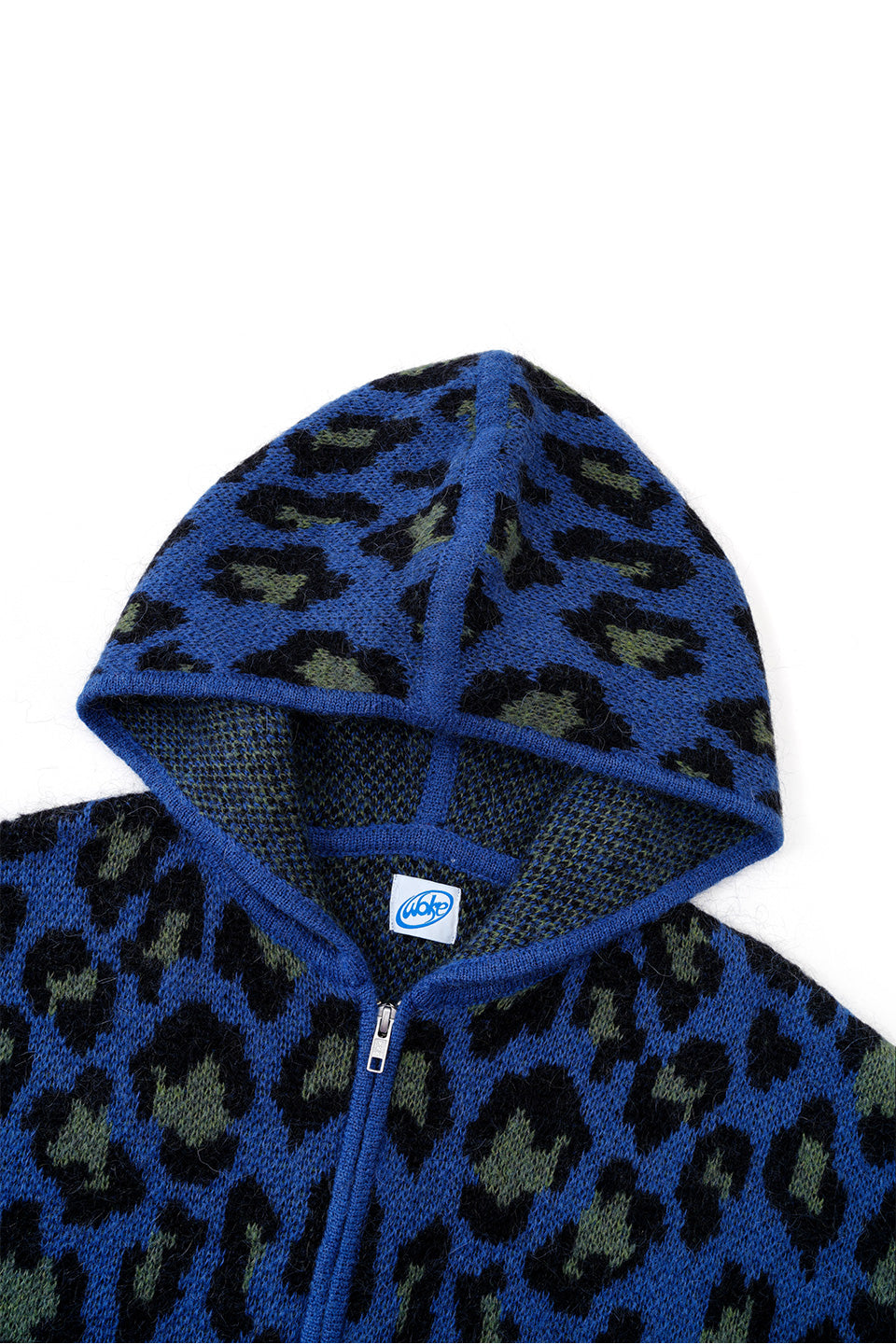 Leoparad Mohair Zip Knit