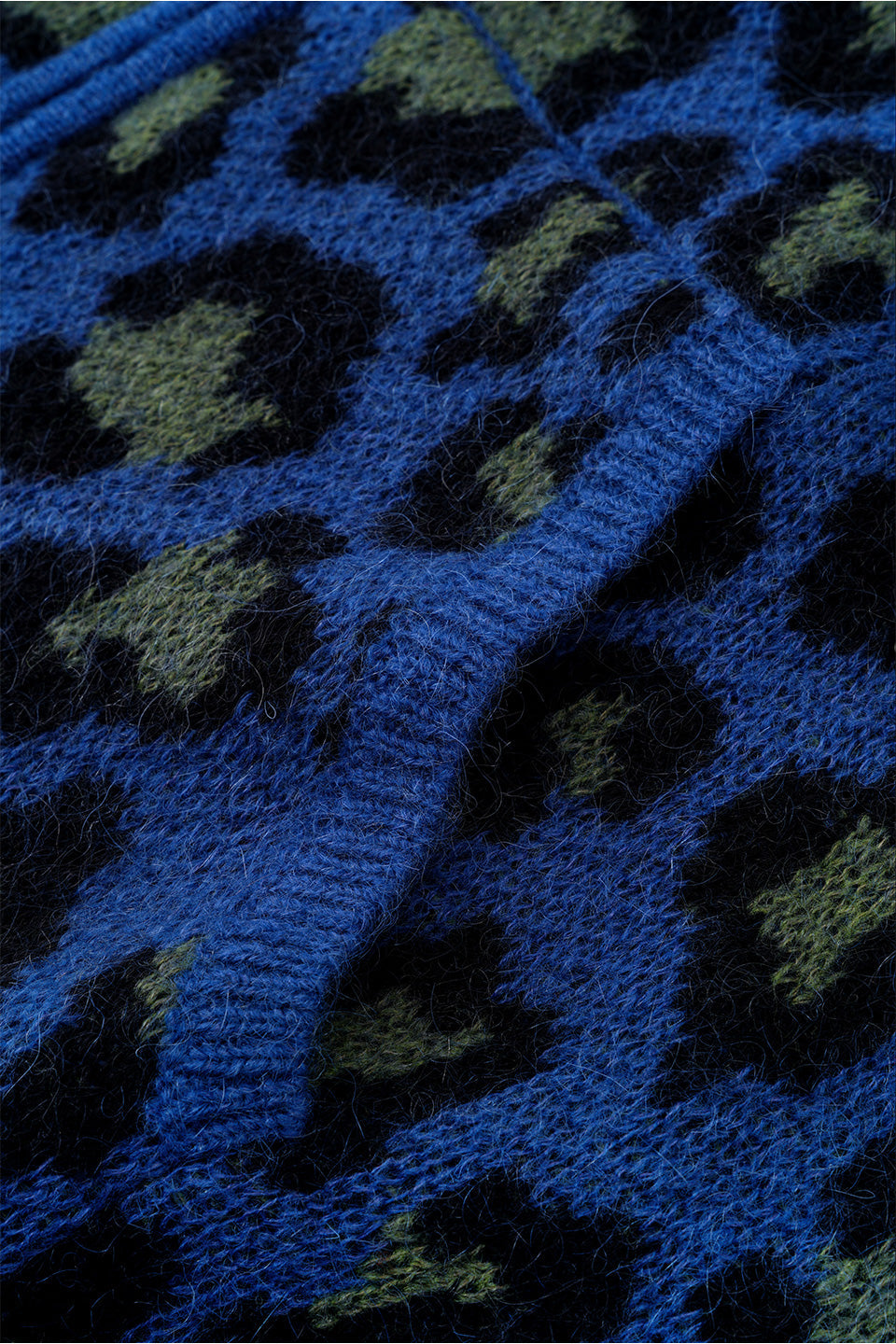 Leoparad Mohair Zip Knit