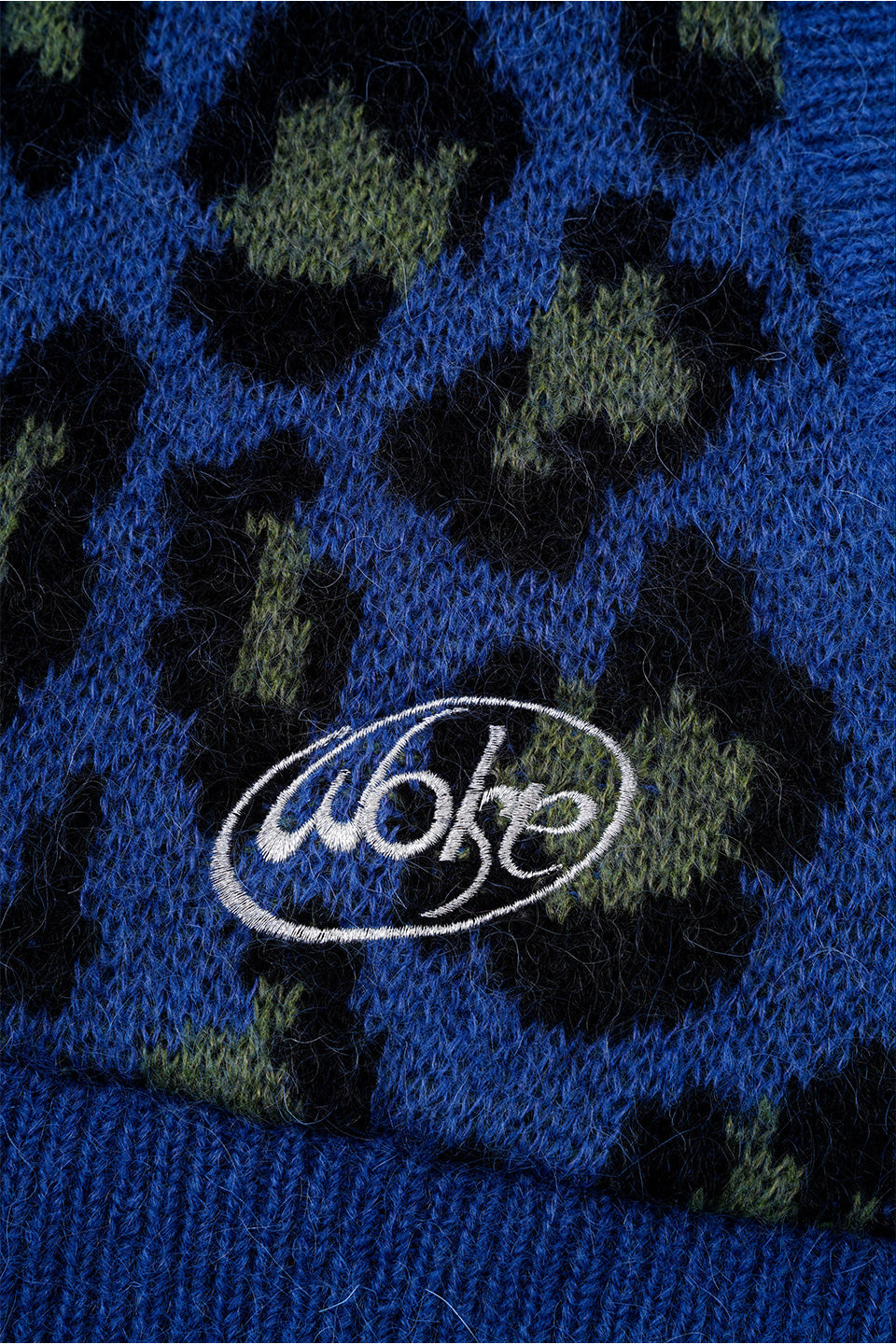 Leoparad Mohair Zip Knit