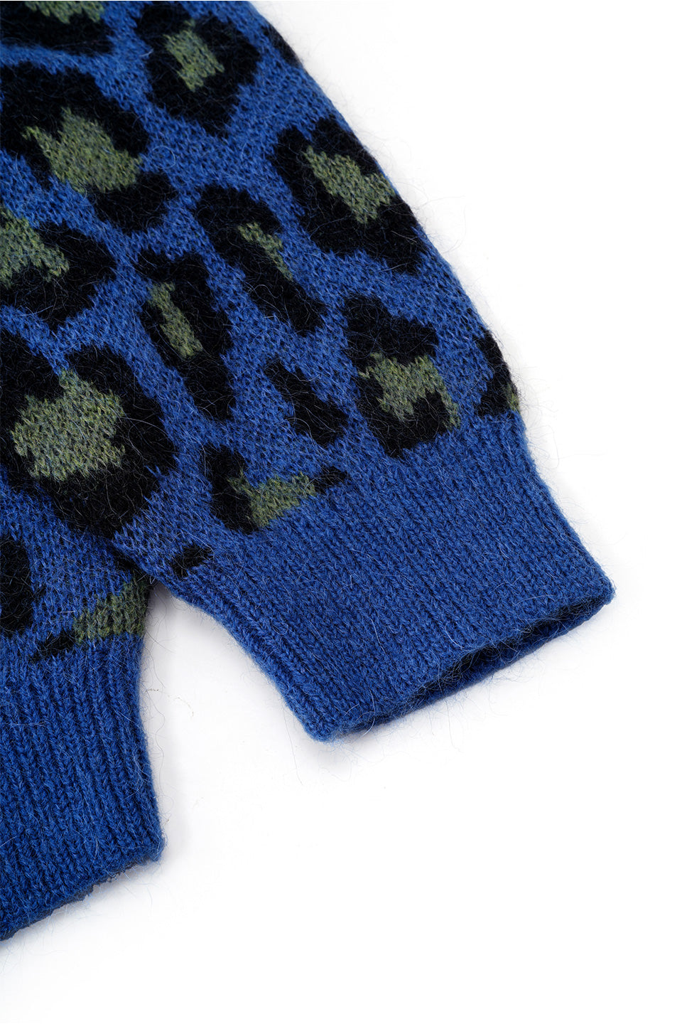 Leoparad Mohair Zip Knit