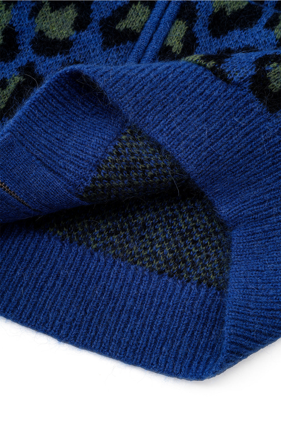 Leoparad Mohair Zip Knit
