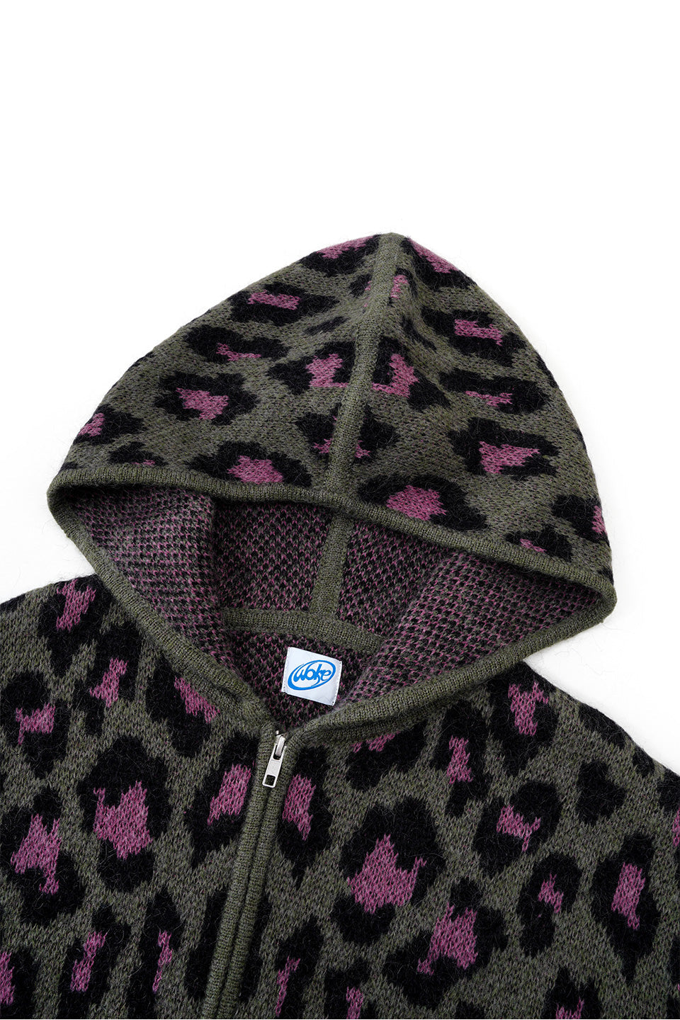 Leoparad Mohair Zip Knit