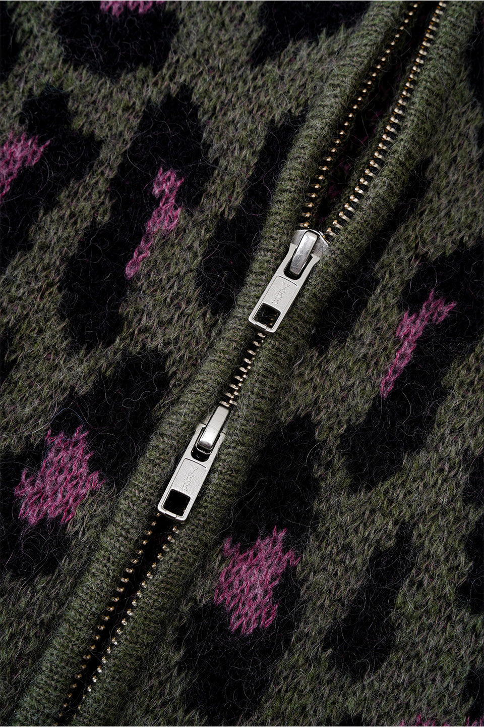 Leoparad Mohair Zip Knit