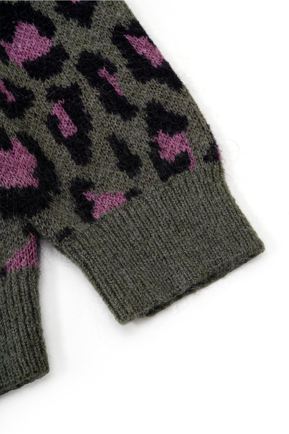 Leoparad Mohair Zip Knit