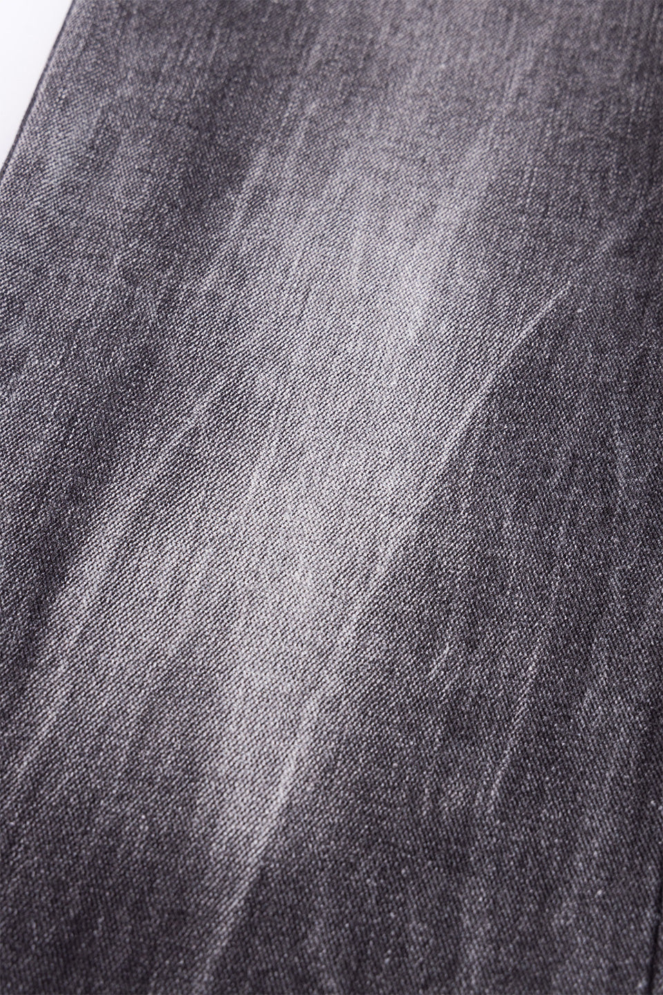 Printed Loose Flare Denim