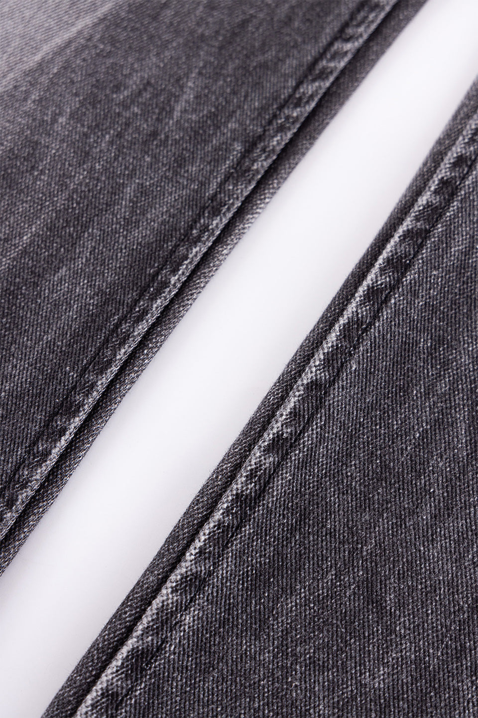 Printed Loose Flare Denim